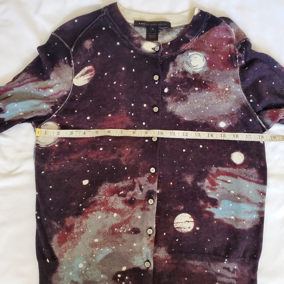 Galaxy Print Cardigan by Marc by Marc Jacobs - Picture 9 of 12
